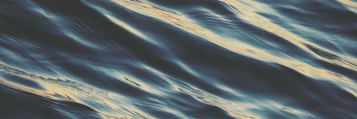 Wide abstract landscape representing peace and steady rhythm